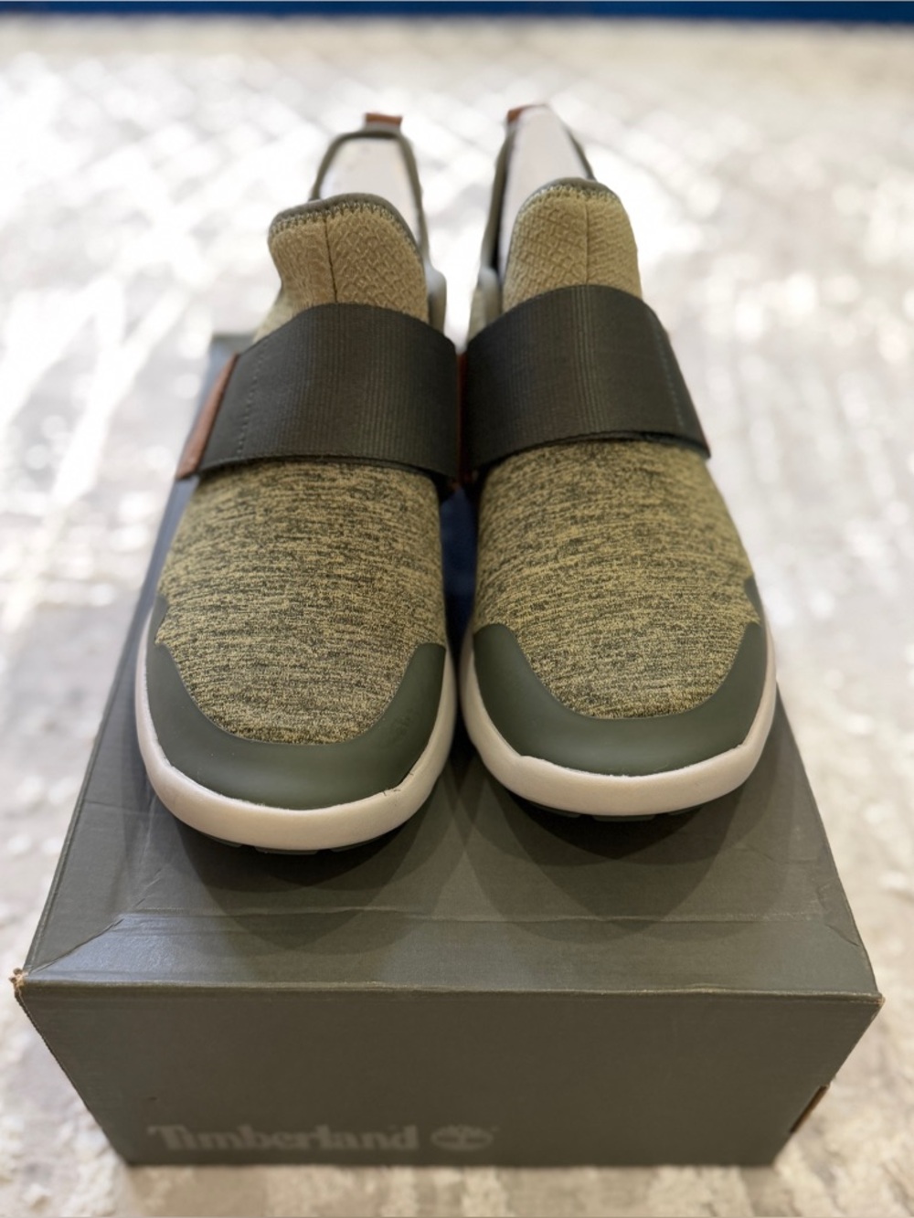 *Brand New** Timberland Men's Slip-On Sneakers in Olive Green